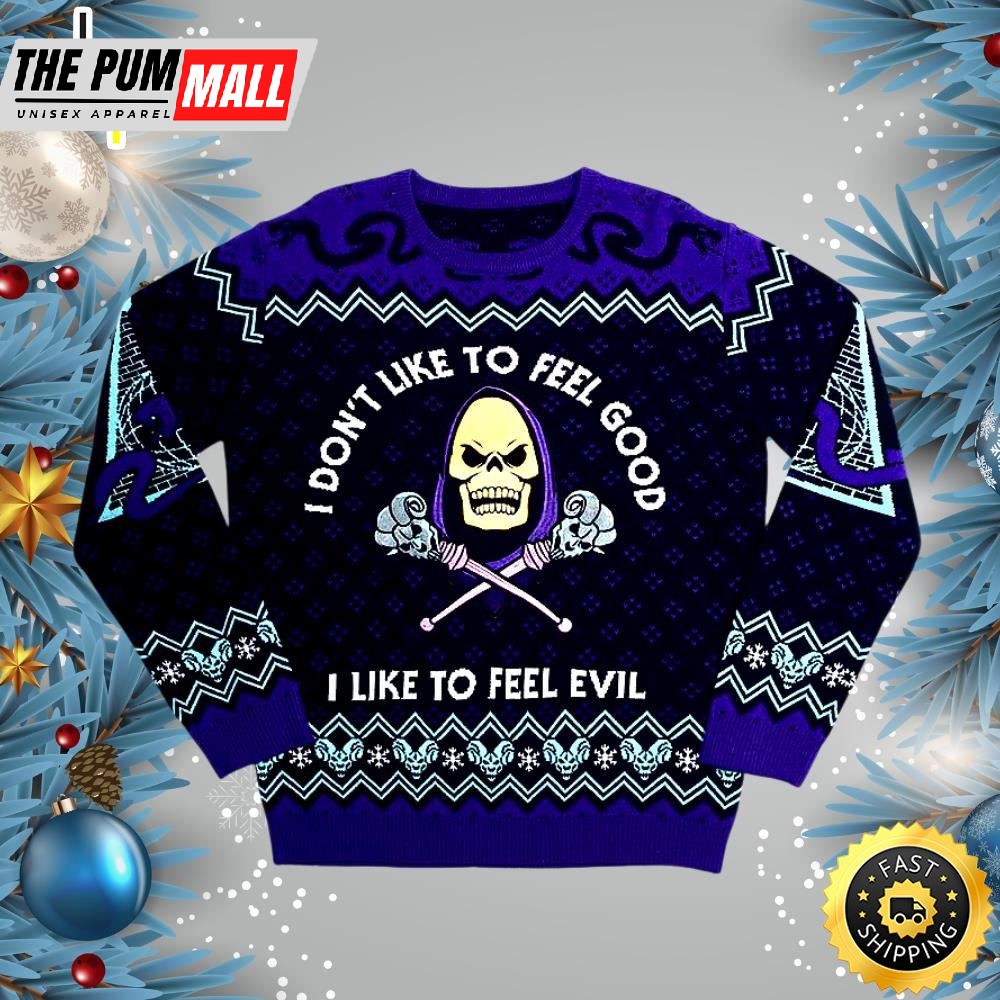 Skeletor Ugly Christmas Sweater