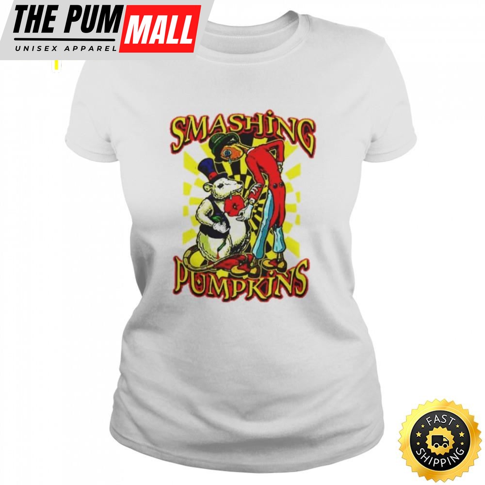 Skin Smashing Pumpkins Retro Music Art Shirt Unisex T-shirt