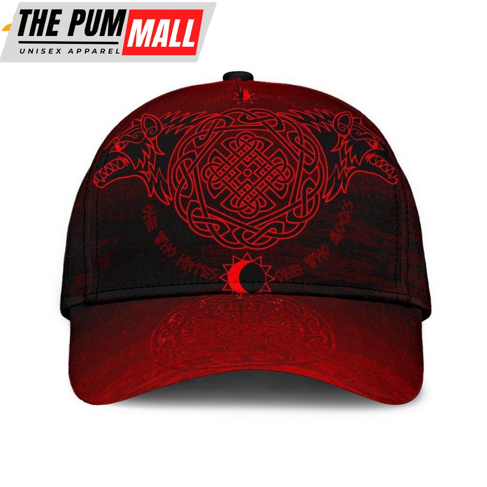 Skoll And Hati Red Classic Baseball Cap