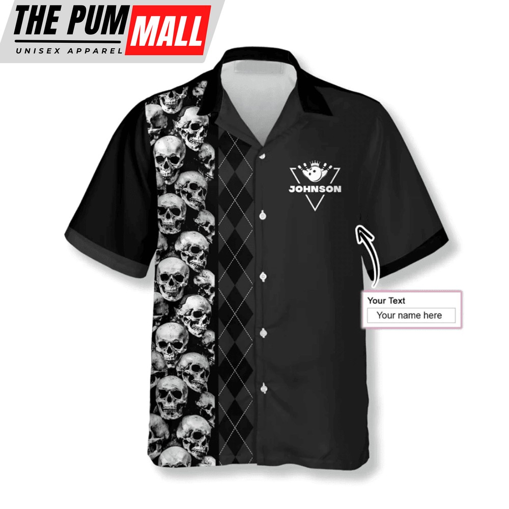 skull-argyle-pattern-funny-quote-custom-bowling-hawaiian-shirt-ycldrw6m Skull Argyle Pattern Funny Quote Custom Bowling Hawaiian Shirt