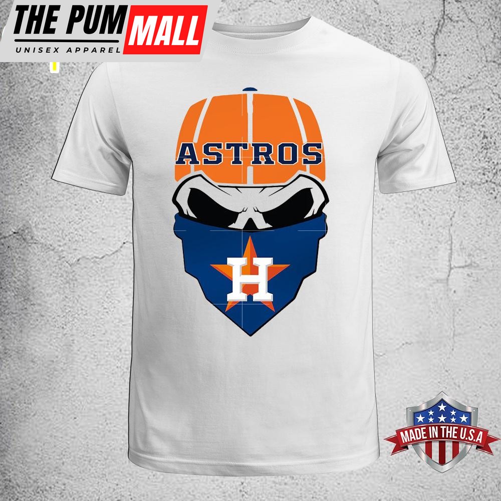 Skull Houston Astros Baseball Unisex T-Shirt