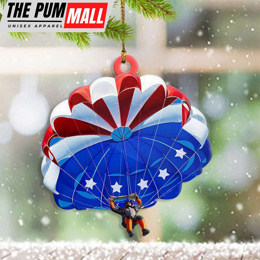 Skydiving Ornament Cool Christmas Ornament Best Decorated Christmas Trees Limited Edition