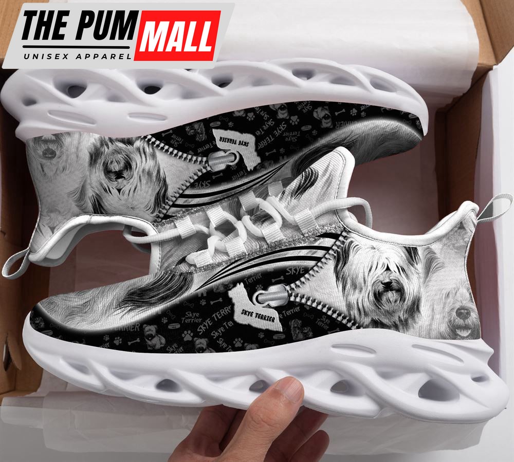 Skye Terrier Sketch Max Soul Shoes For Women Men Kid, Gift For Dog Lover