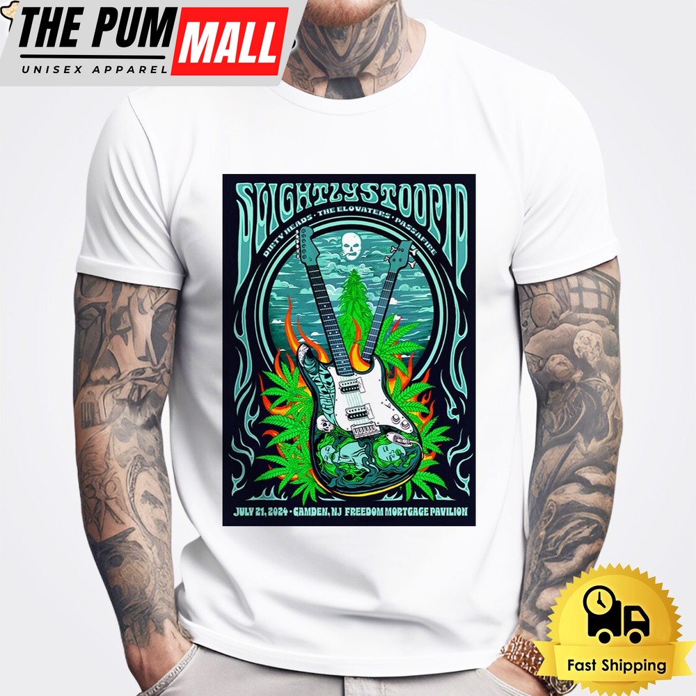 Slightly Stoopid At Freedom Mortgage Pavilion In Camden NJ on July 21 2024 Unisex T-Shirt