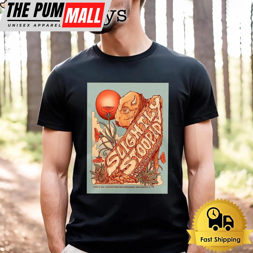 Slightly Stoopid At Utah First Credit Union Amphitheatre On August 15 2024 Unisex T-Shirt