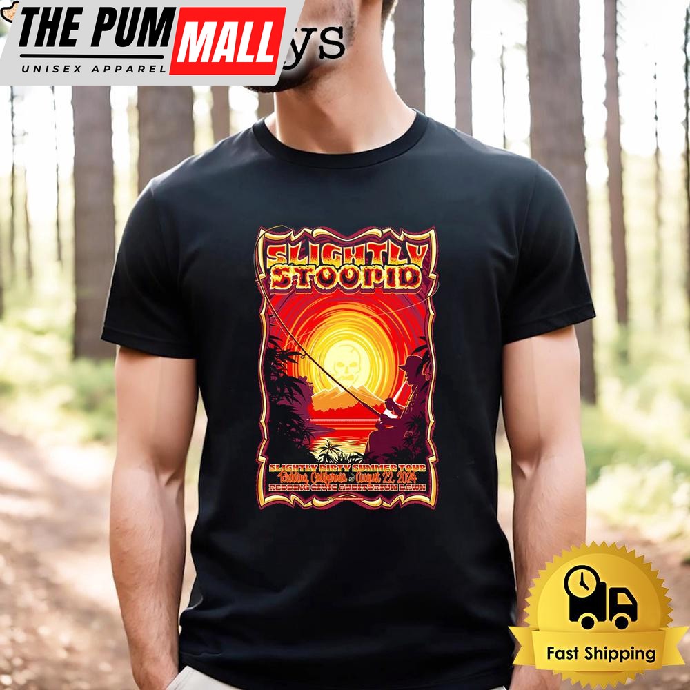 Slightly Stoopid On August 22 2024 Redding Civic Auditorium In Redding CA Unisex T-Shirt