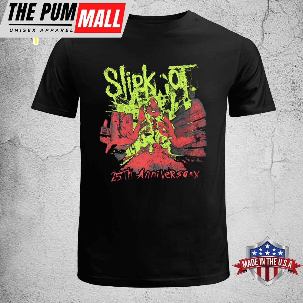 Slipknot Here Comes The Pain 25th Anniversary Unisex T-Shirt