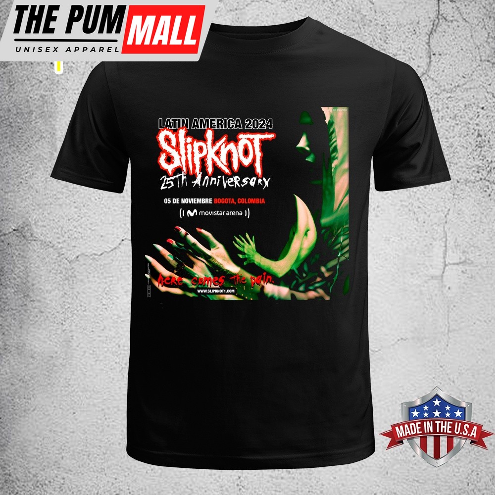 Slipknot Latin America 2025 25th Anniversary Unisex T-Shirt