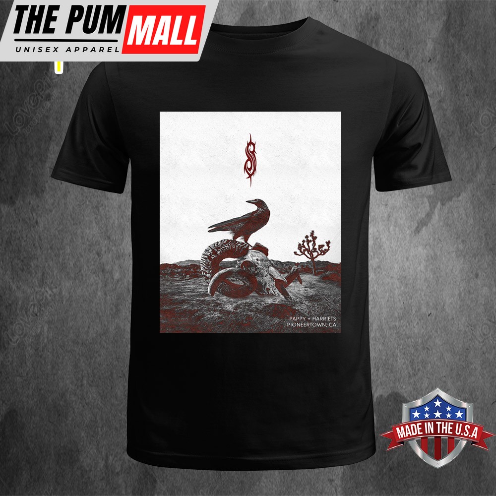 Slipknot Tour 2025 A Crow With Goat Skull Unisex T-shirt
