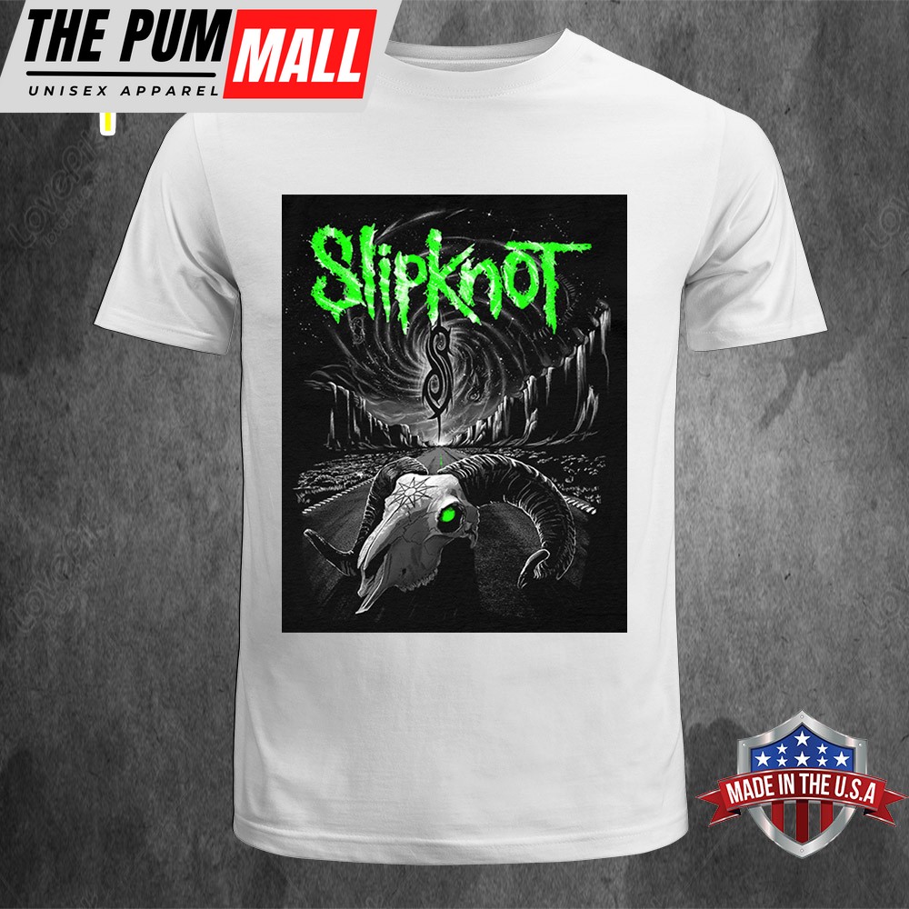 Slipknot Tour 2025 Goat Skull Unisex T-shirt