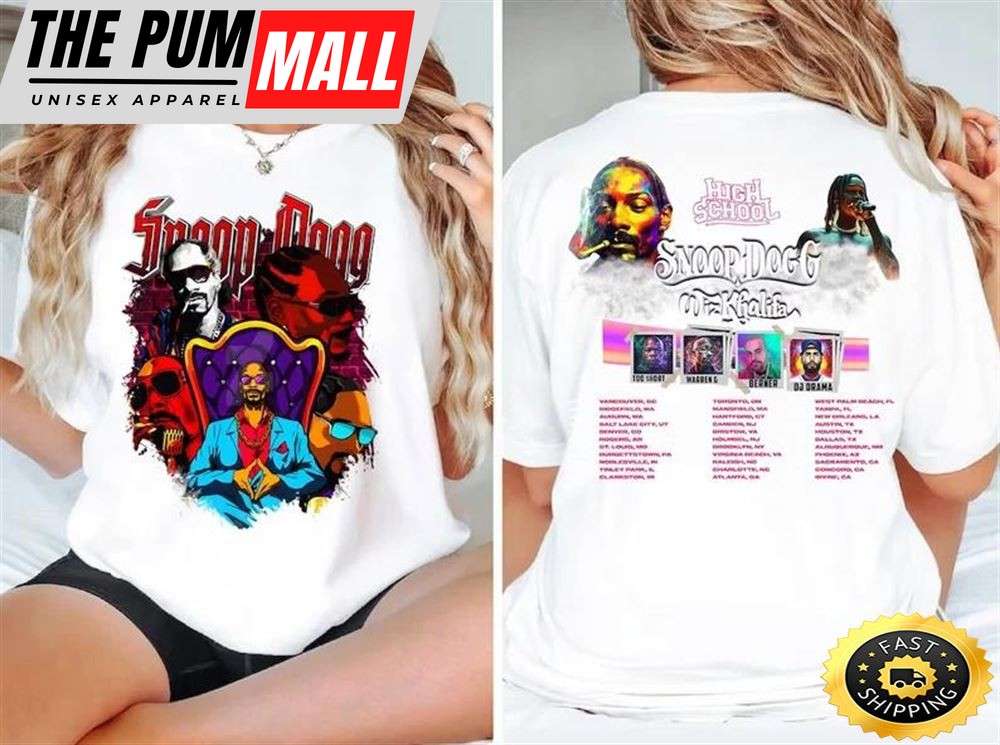 Snoop Dogg High School Reunion Tour 2023 Dates Shirt