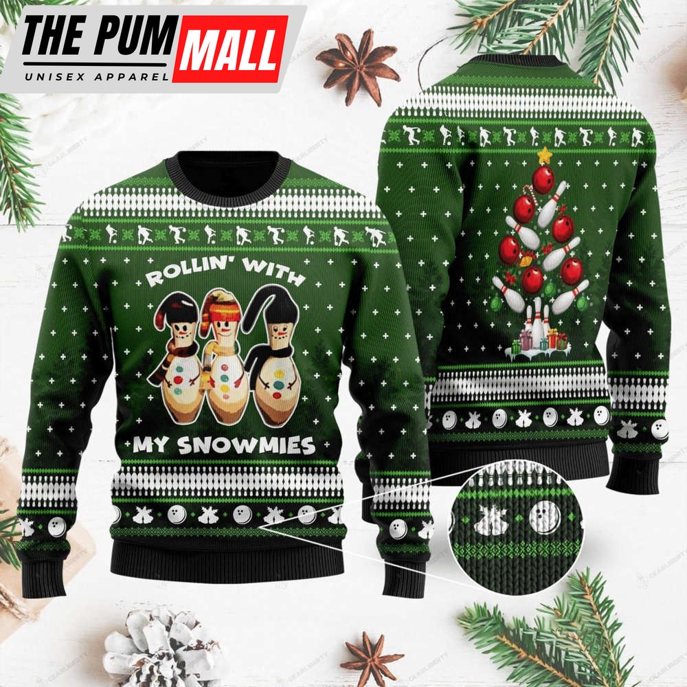 Snowman Ugly Christmas Sweater, Gift For Christmas, Unisex Crewneck Sweater