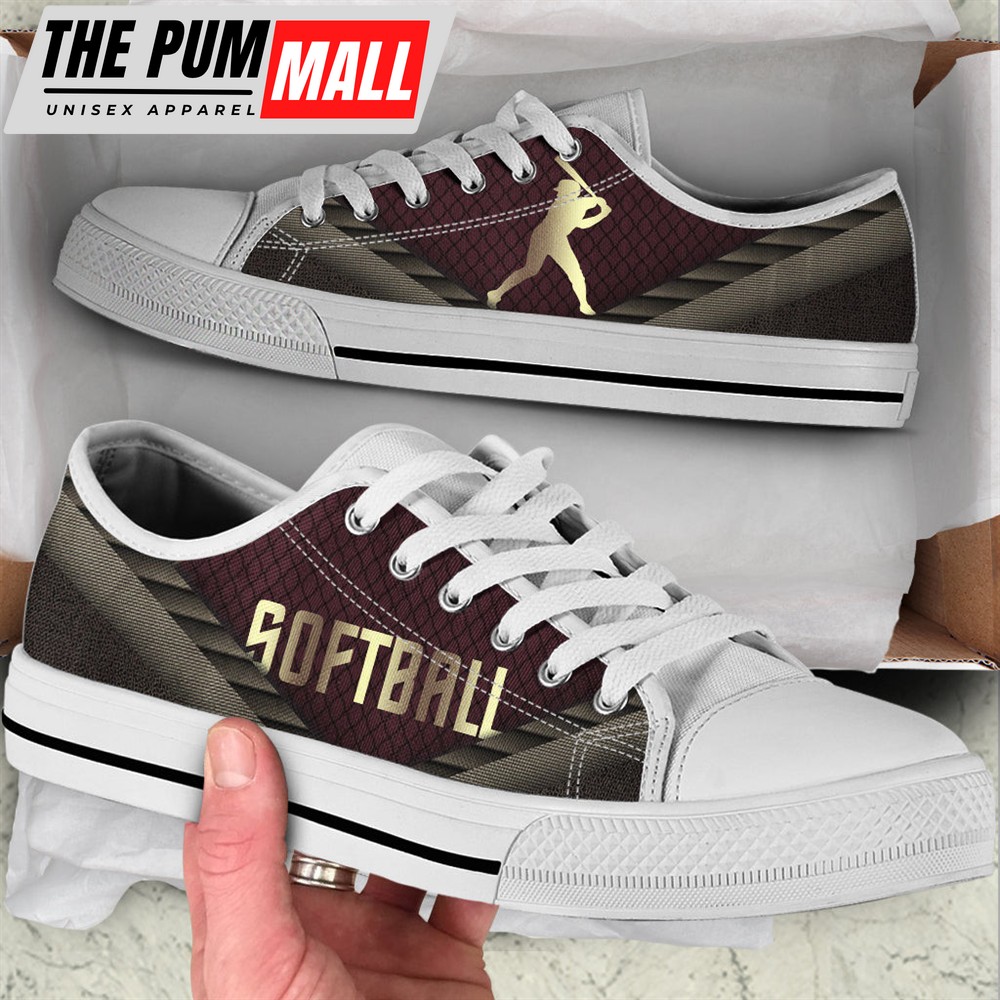 Softball Like A Endless Low Top Shoes – Fashionable Casual Shoes Gift For Adults