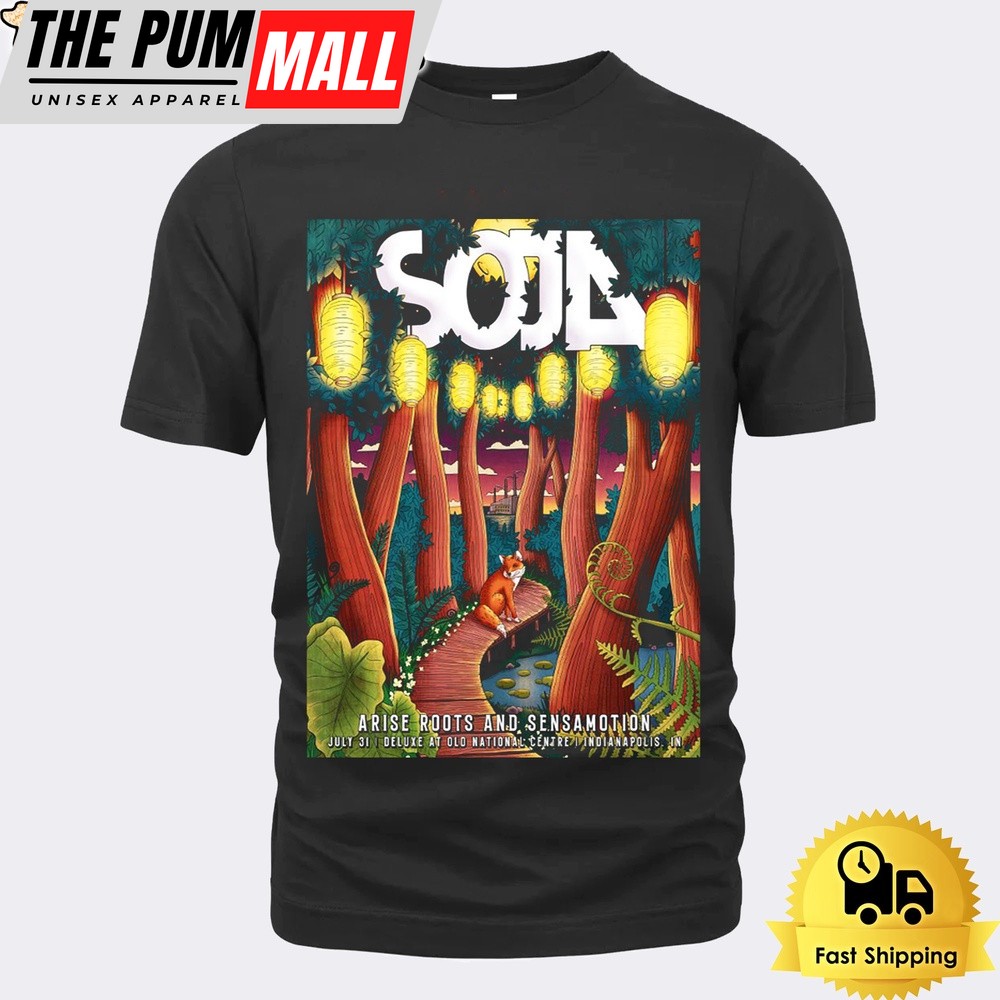 Soja Tour On July 31 2024 At Old National Centre Indianapolis IN Unisex T-Shirt