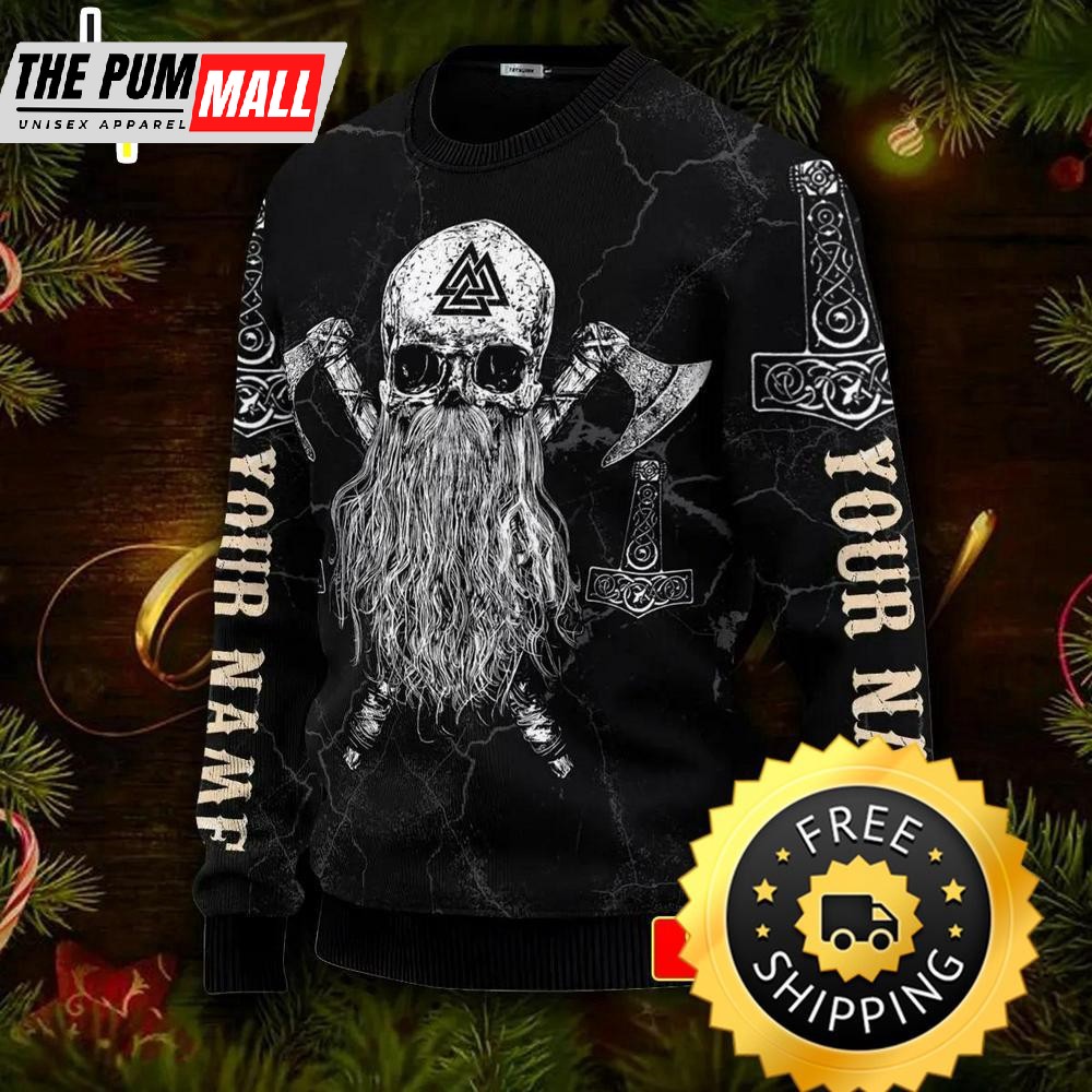sons-of-odin-valhalla-custom-name-viking-ugly-christmas-sweater-vv4rh74c Sons Of Odin Valhalla Custom Name Viking Ugly Christmas Sweater