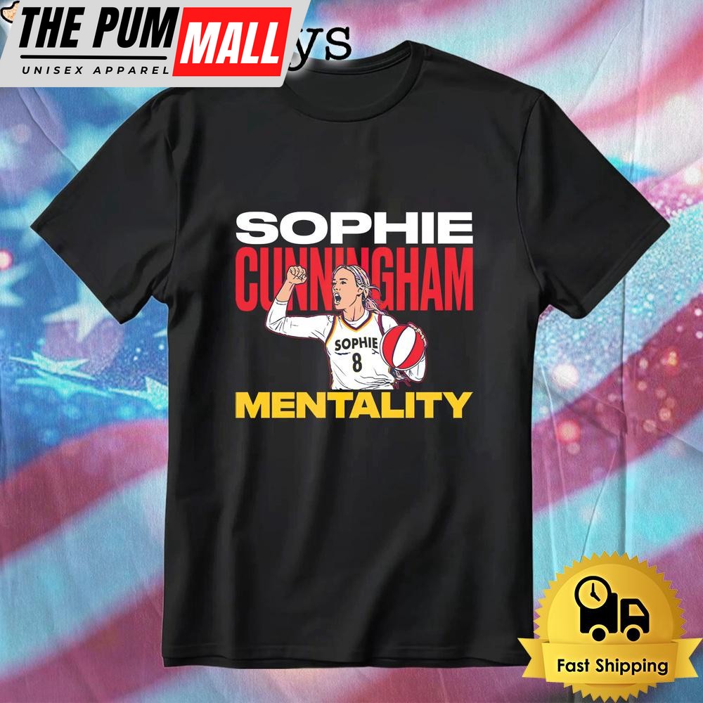 Sophie Cunningham Basketball Mentality Quote Graphic Sports T-Shirt