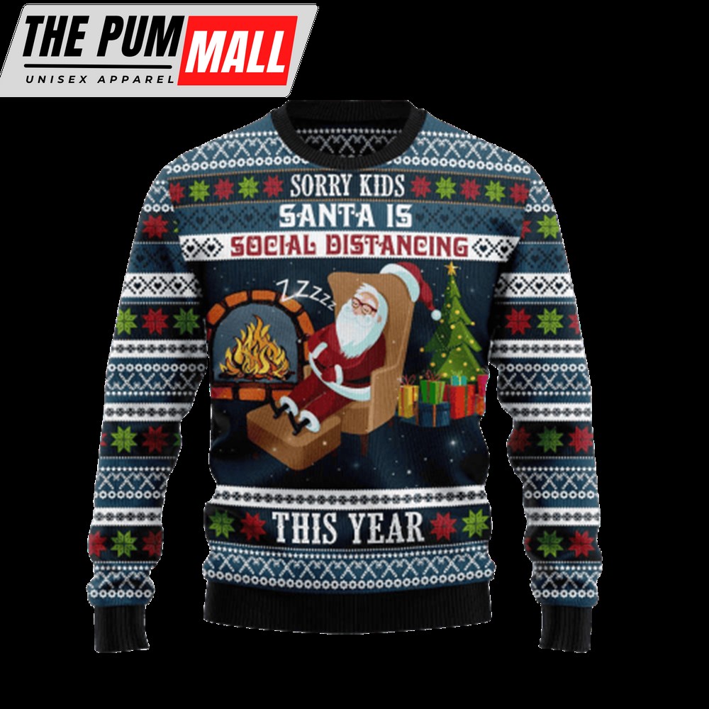 sorry-kids-santa-is-social-distancing-this-year-ugly-christmas-sweater-for-chris-0wkozojl Sorry Kids Santa Is Social Distancing This Year Ugly Christmas Sweater For Christmas