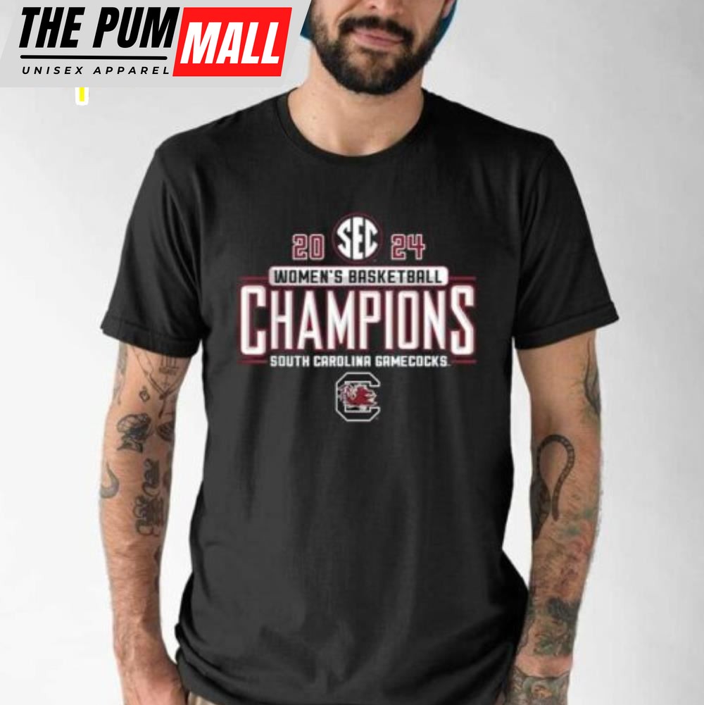 South Carolina Fighting Gamecocks Basketball SEC Champs 2025 Shirt