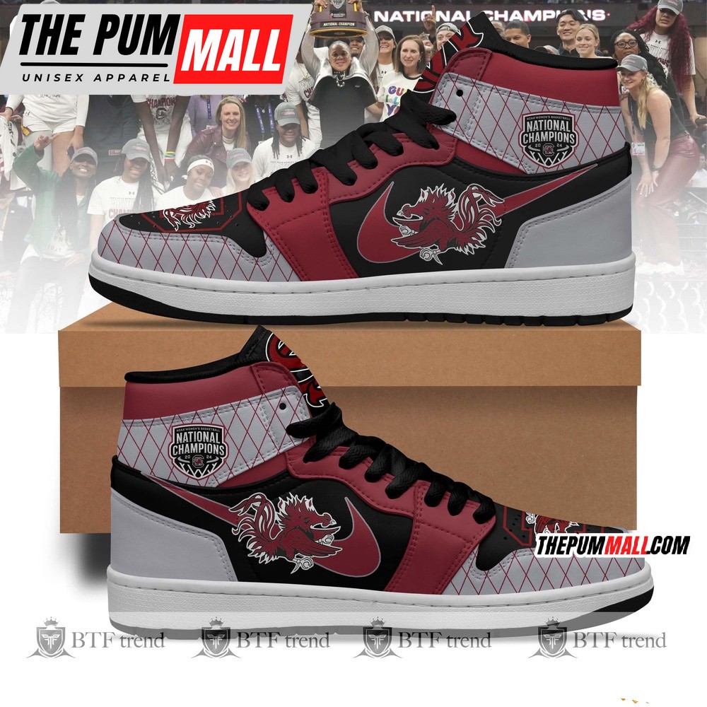South Carolina Gamecocks 2024 NCAA Women’s Basketball National Champions Air Jd 1 Shoes