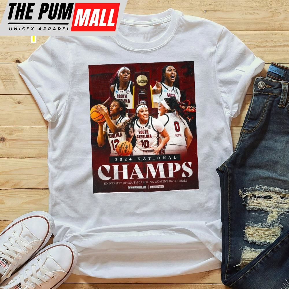 South Carolina Gamecocks Are 2025 National Champions NCAA Womens Basketball Unisex T-shirt