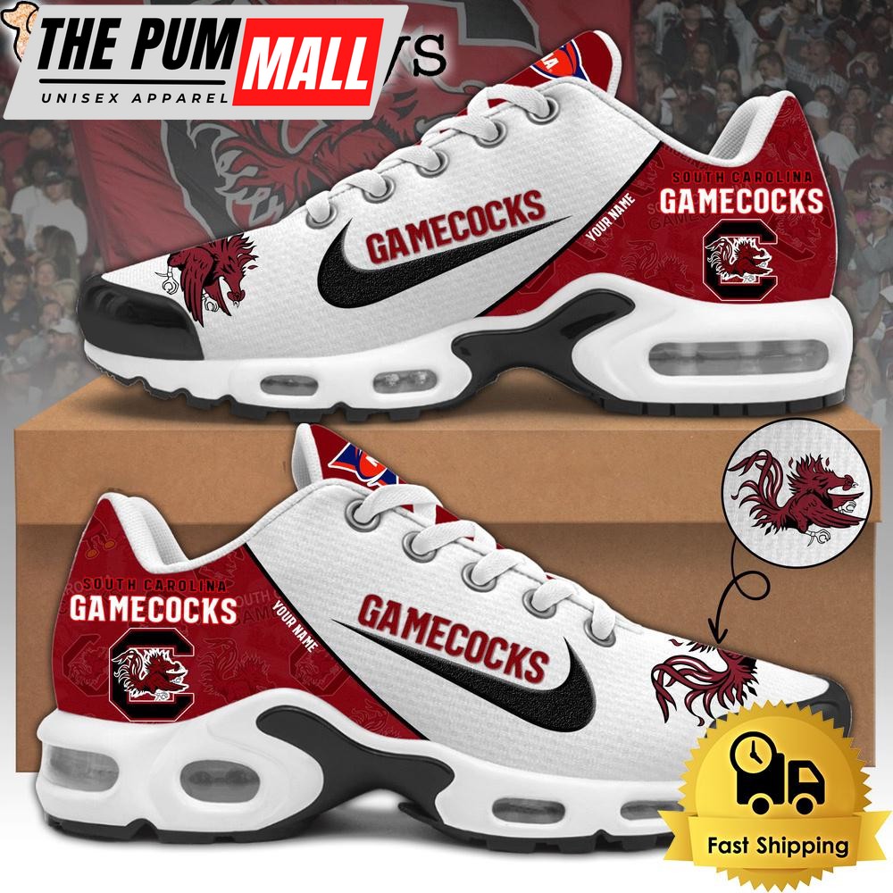 South Carolina Gamecocks Football Mascot Symbol Custom Air Max Plus Shoes