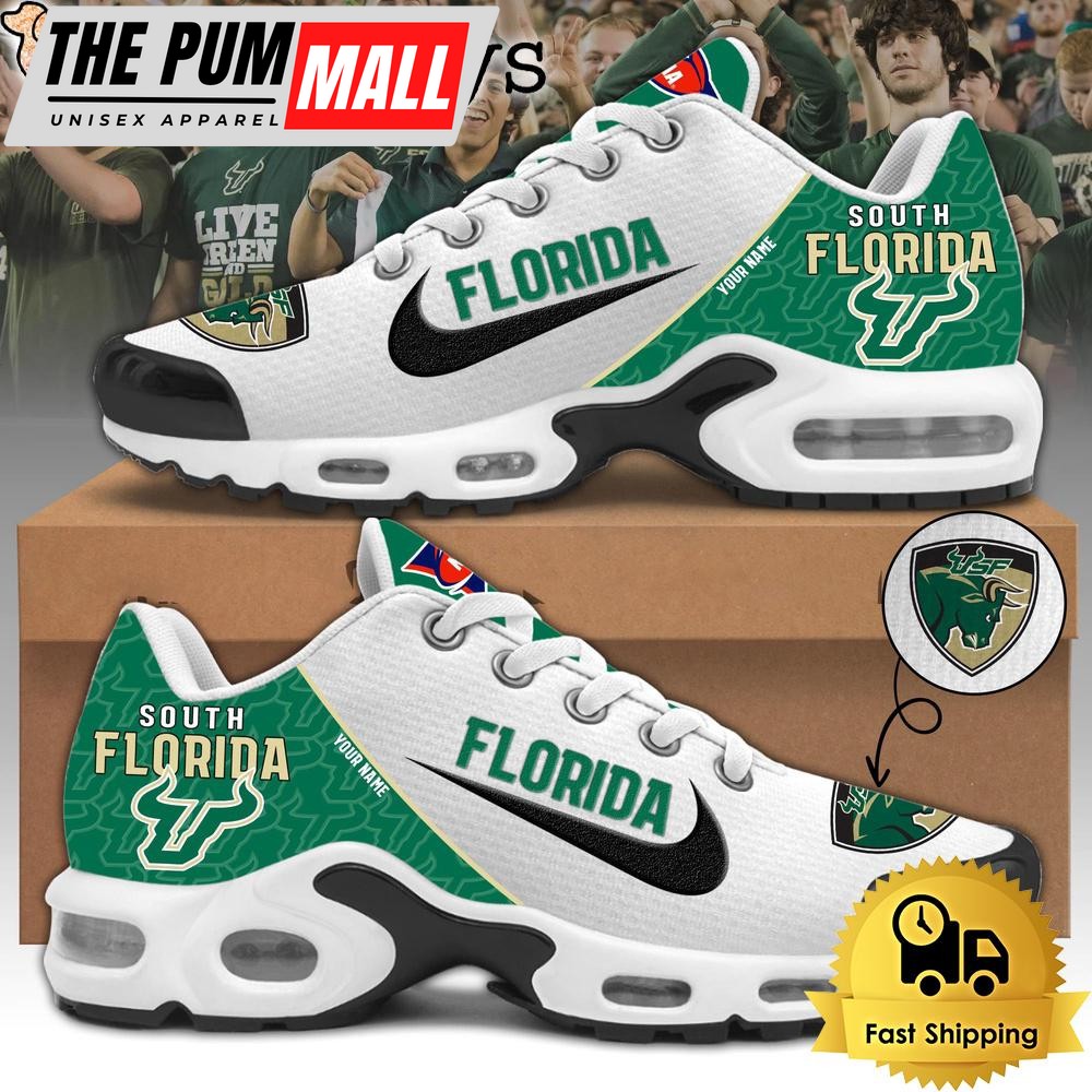 South Florida Football Mascot Symbol Custom Air Max Plus Shoes