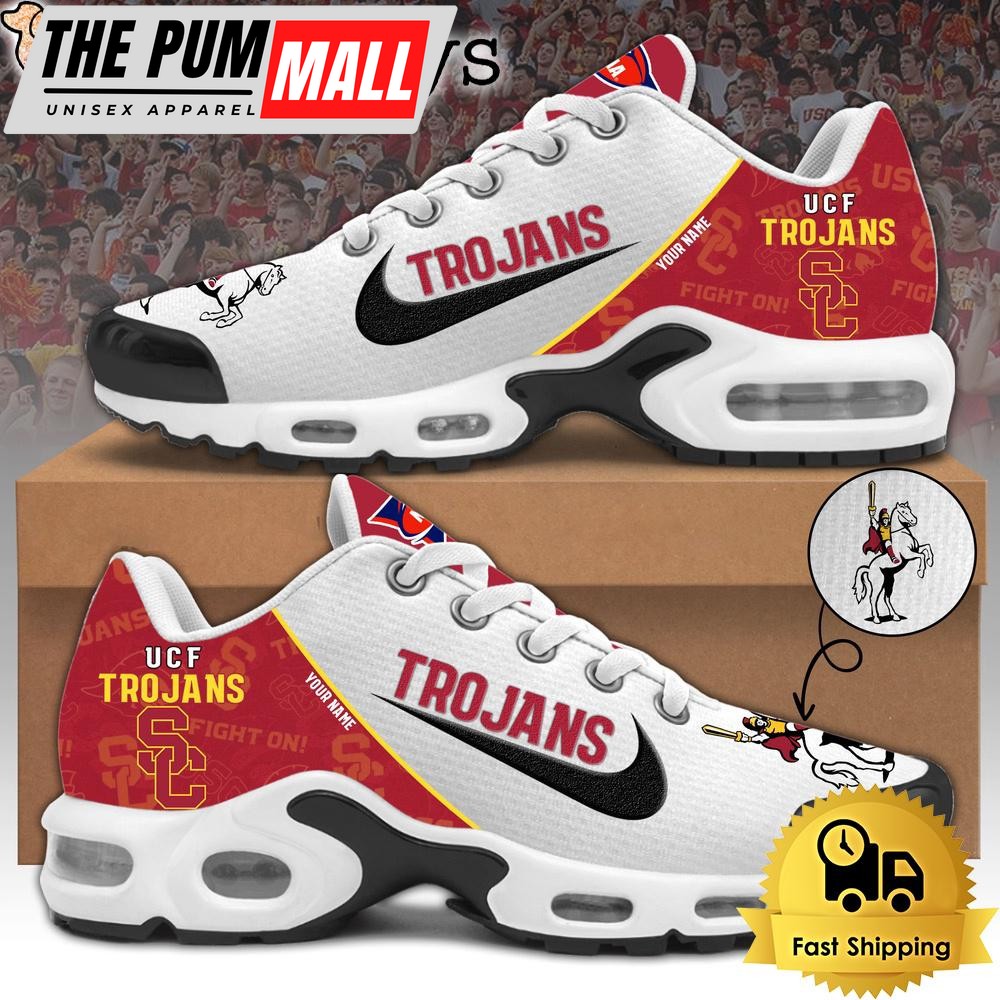 Southern California Trojans Football Mascot Symbol Custom Air Max Plus Shoes