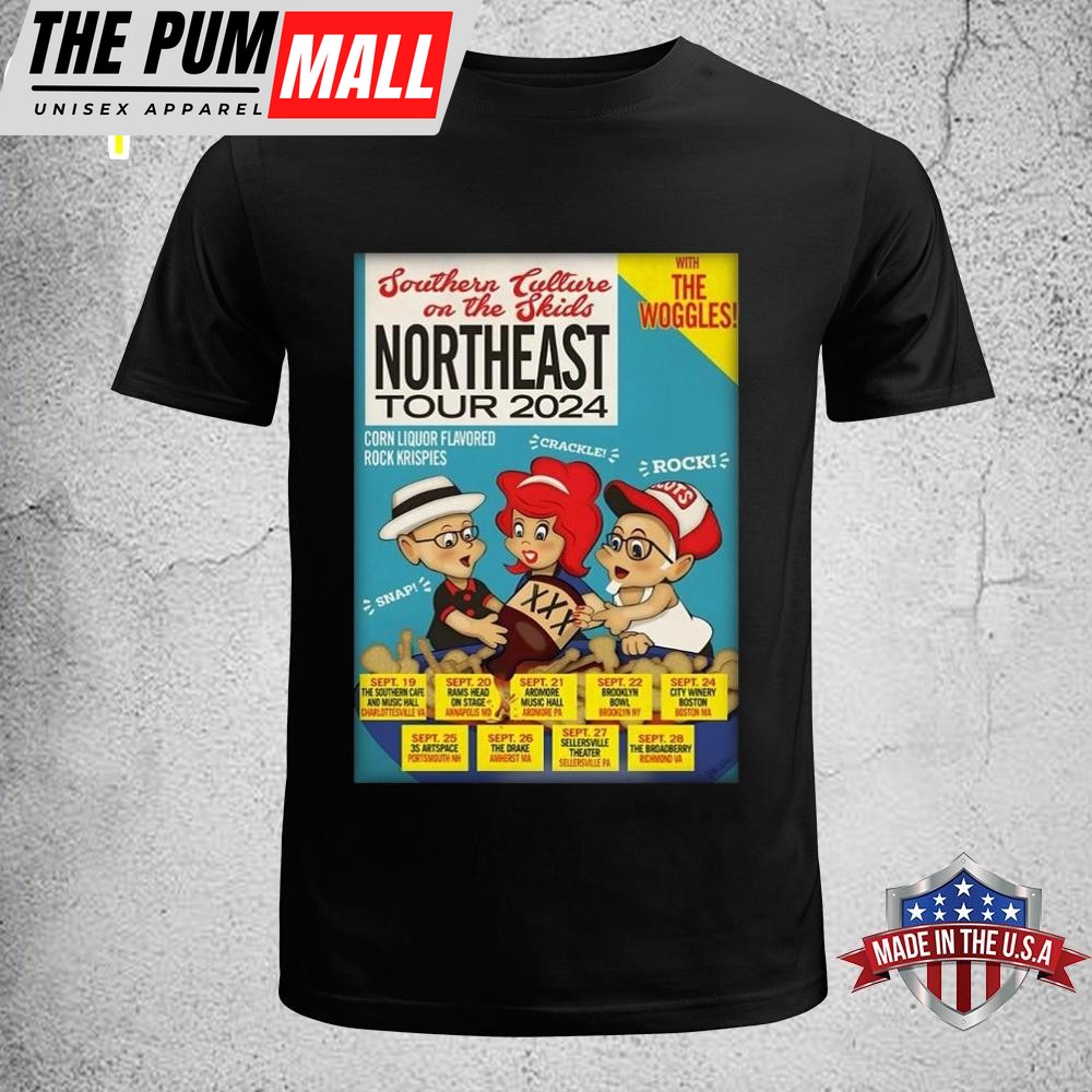 Southern Culture On The Skids Northeast Tour 2025 Unisex T-Shirt