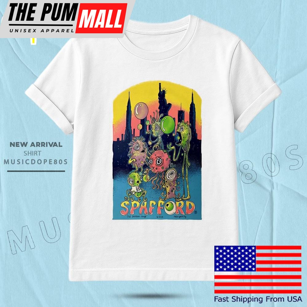 Spafford Le Poisson Rouge NY 2025 T Shirt