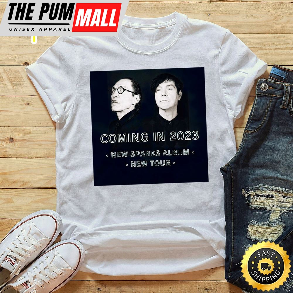 Sparks Announce New Album And Tour In 2025 Unisex T-Shirt