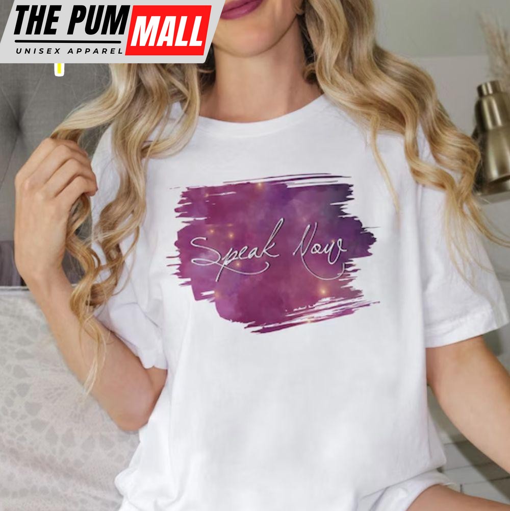 Speak Now Album Tee TS Lyrics Taylor Swift Speak Now Shirt