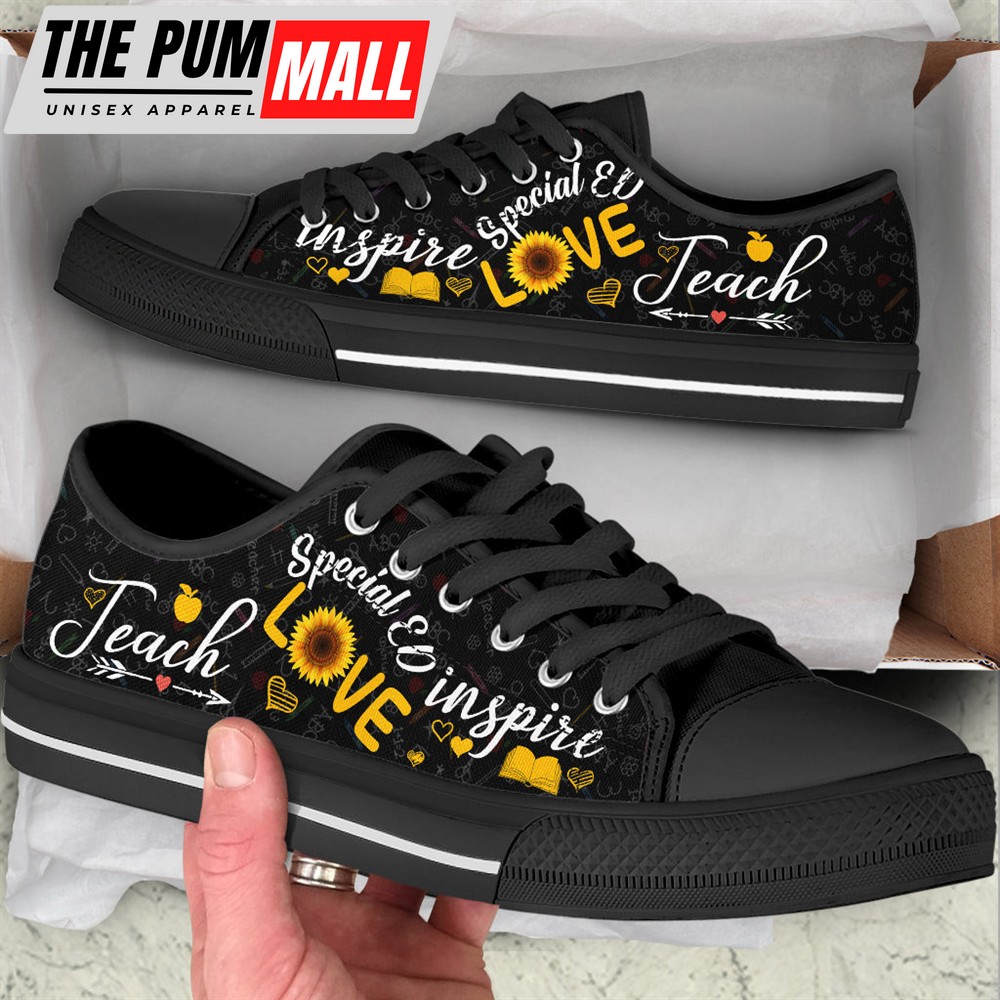 special-ed-teach-love-inspire-low-top-shoes-best-gift-for-teacher-school-shoe-e09xcbtb Special Ed Teach Love Inspire Low Top Shoes – Best Gift For Teacher, School Shoes – Best Shoes For Him Or Her