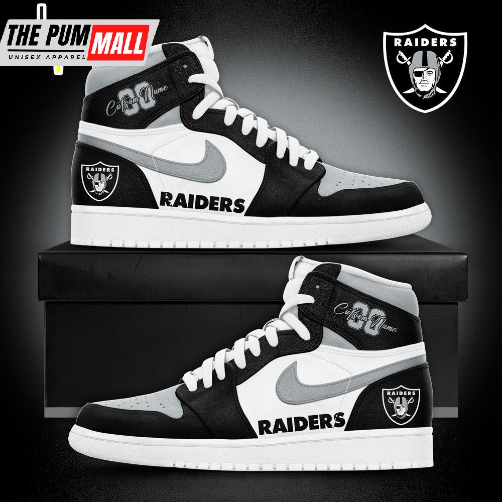 Special Edition Las Vegas Raiders 2024 Air Jd1 Shoes