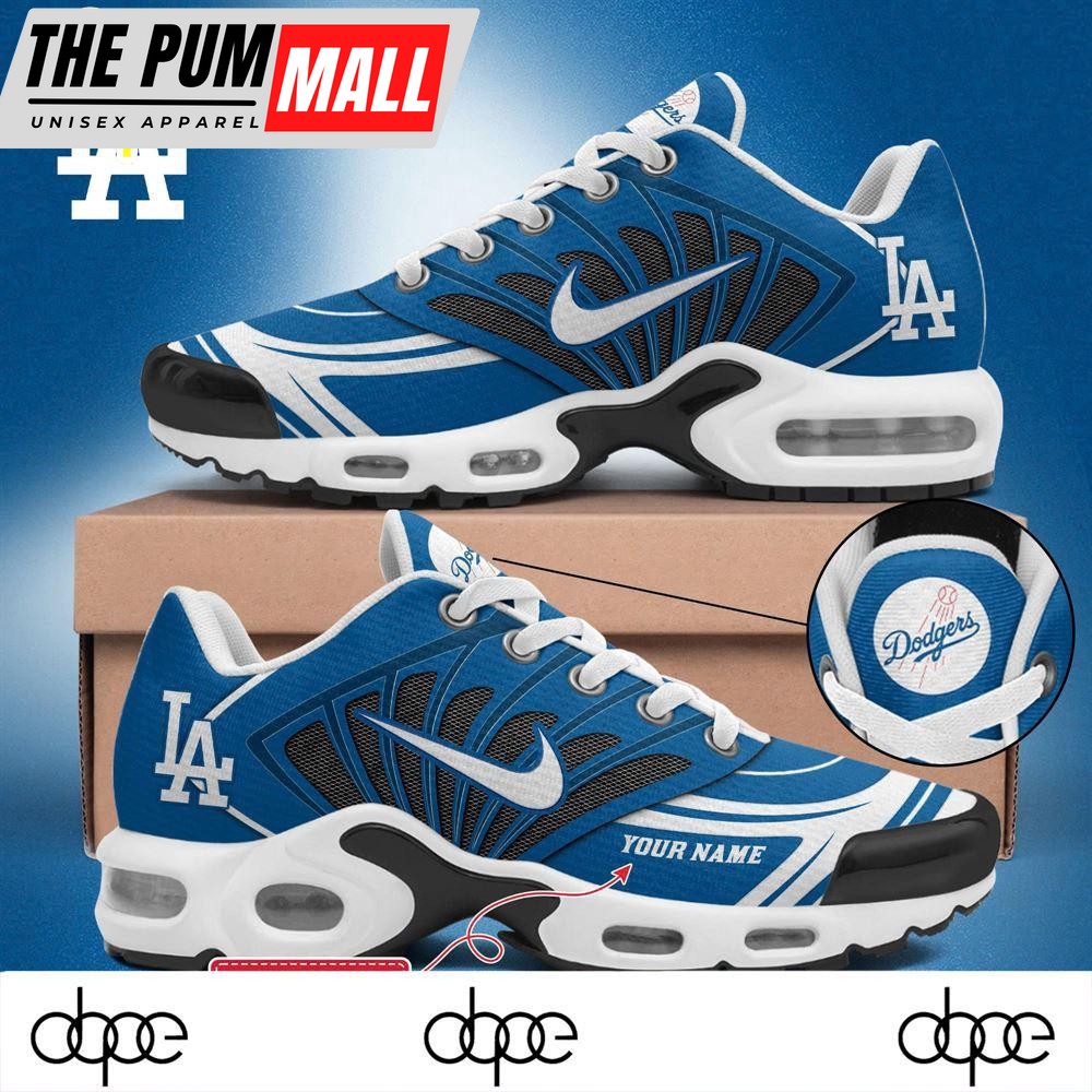 Special Edition Los Angeles Dodgers 2024 New Shoes, Air Max Plus Shoes