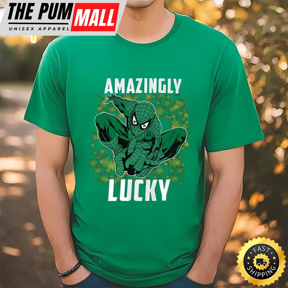 Spider Man Amazingly Lucky St Patricks Day Shirt