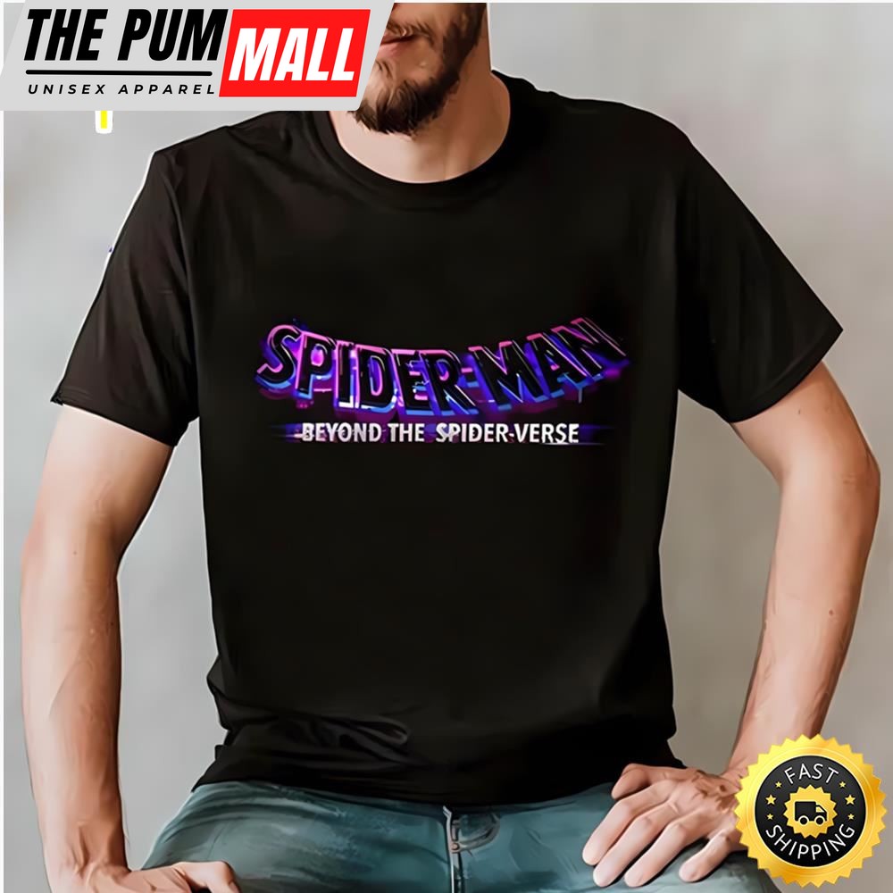 Spider Man Beyond The Spider Verse Logo Unisex T-Shirt