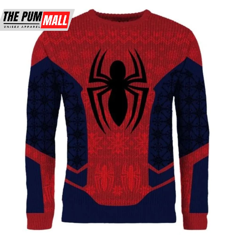Spider-Man O Spidey Night Christmas Sweater