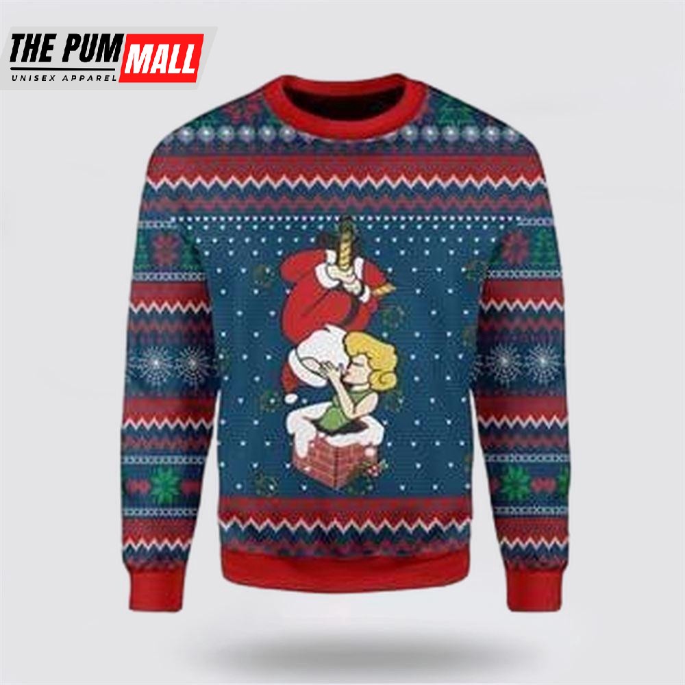 Spider Santa Claus Ugly Christmas Sweater