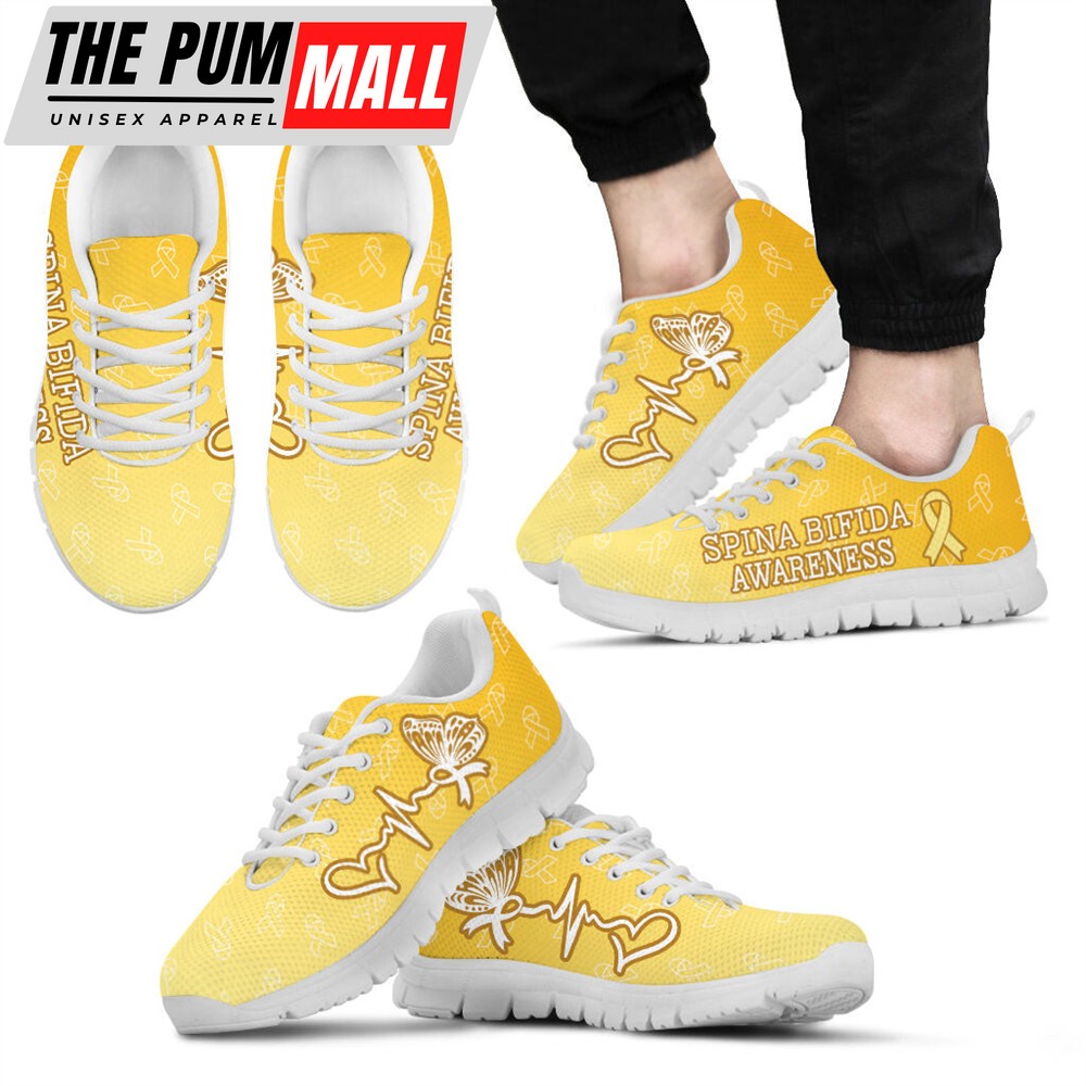 spina-bifida-shoes-awareness-heartbeat-ribbon-pattern-sneaker-walking-shoes-be-p4j2o3dz Spina Bifida Shoes Awareness Heartbeat Ribbon Pattern Sneaker Walking Shoes – Best Gift For Men And Women Malalan