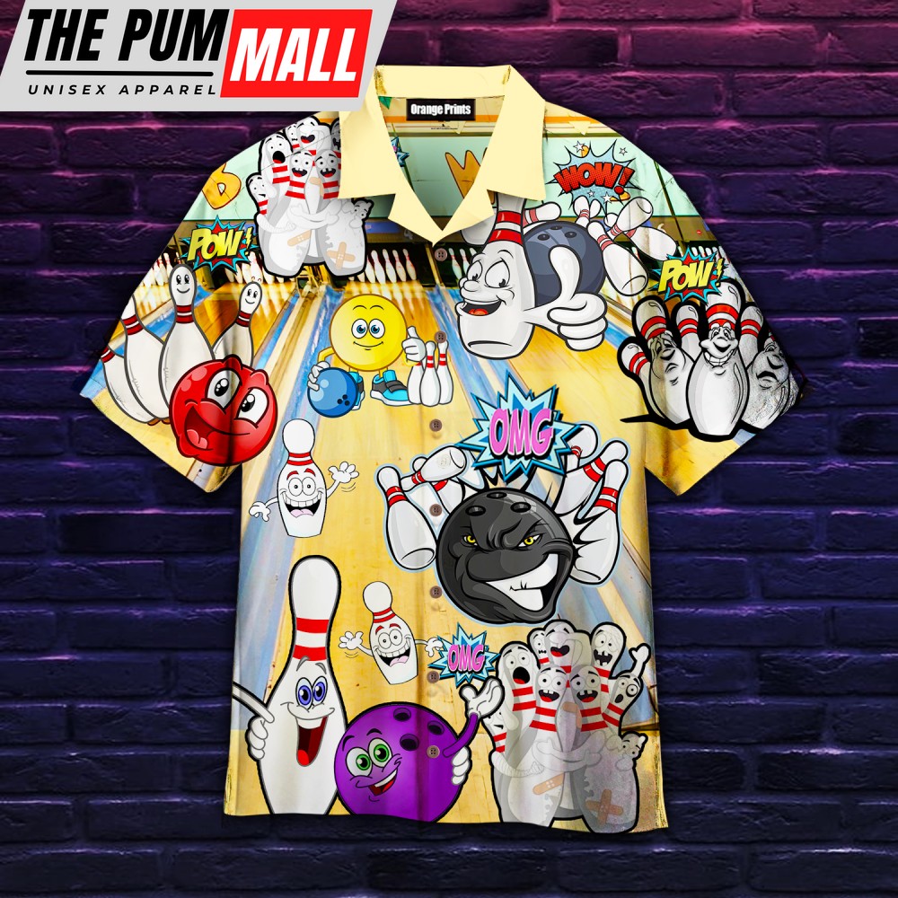 Split Happens Bowling Hawaiian Shirt For Men & Women HW6185