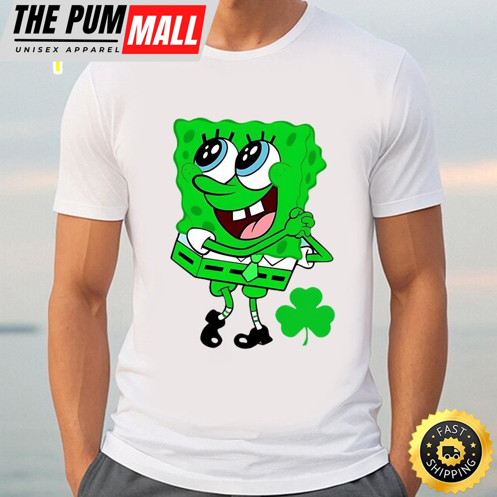 Spongebob Squarepants St. Patricks Day Shirt
