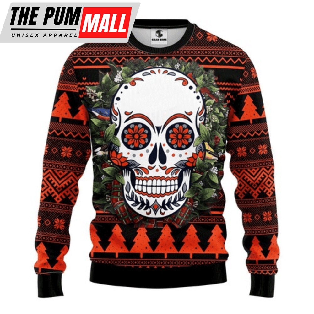 Spook up Christmas with a Trendy Skull Ugly Sweater – Perfect for Festive Fun!