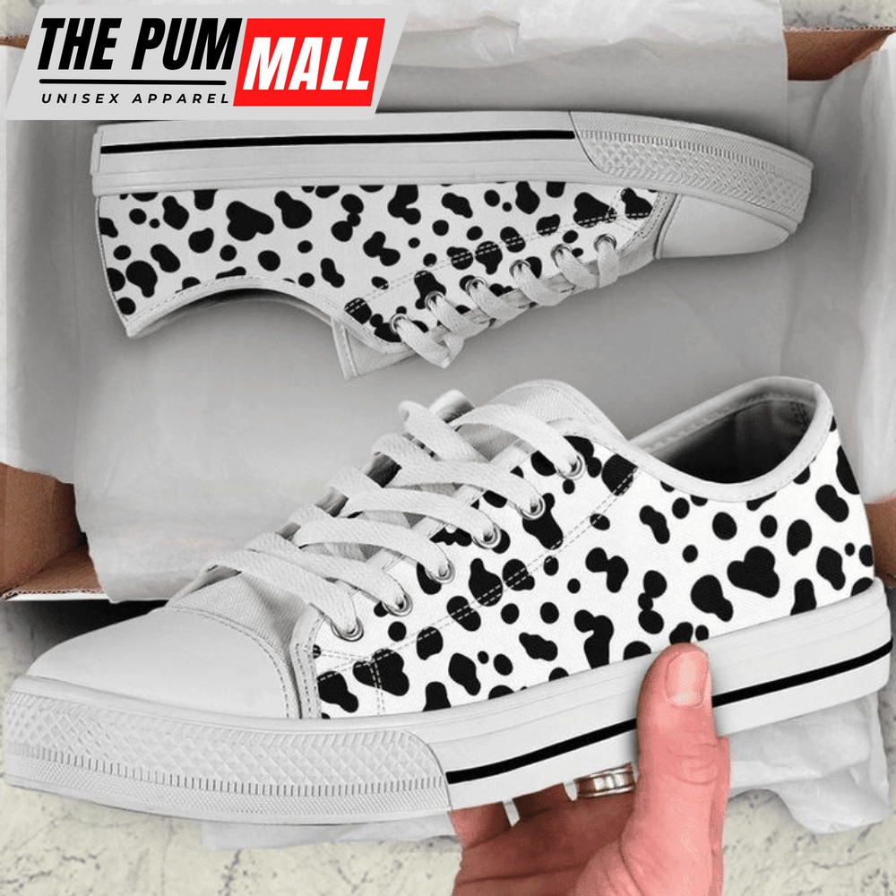 Spots Dalmatian Low Top Shoes Sneaker PN205199Sb – Trendy Footwear