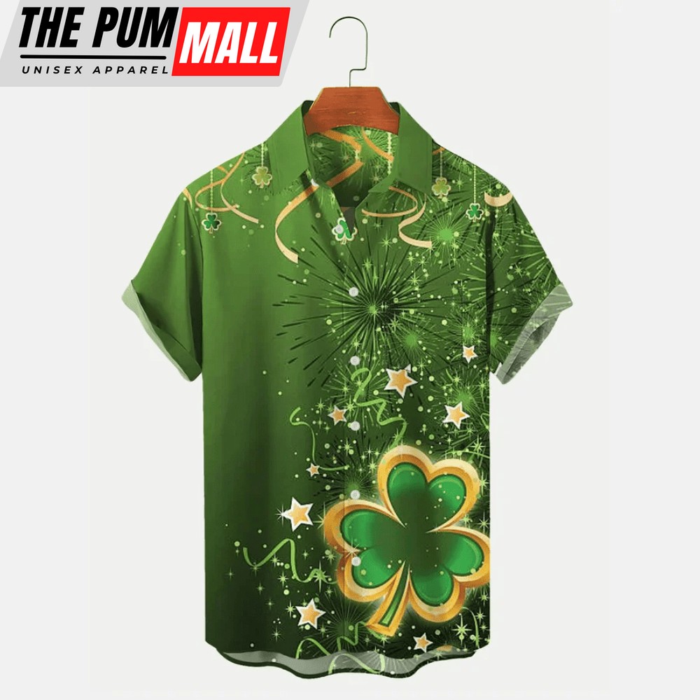 st-patrick-s-hawaiian-bowling-shirts-shamrock-art-men-s-gift-uvw9nsn1 St Patrick s Hawaiian Bowling Shirts: Shamrock Art & Men s Gift