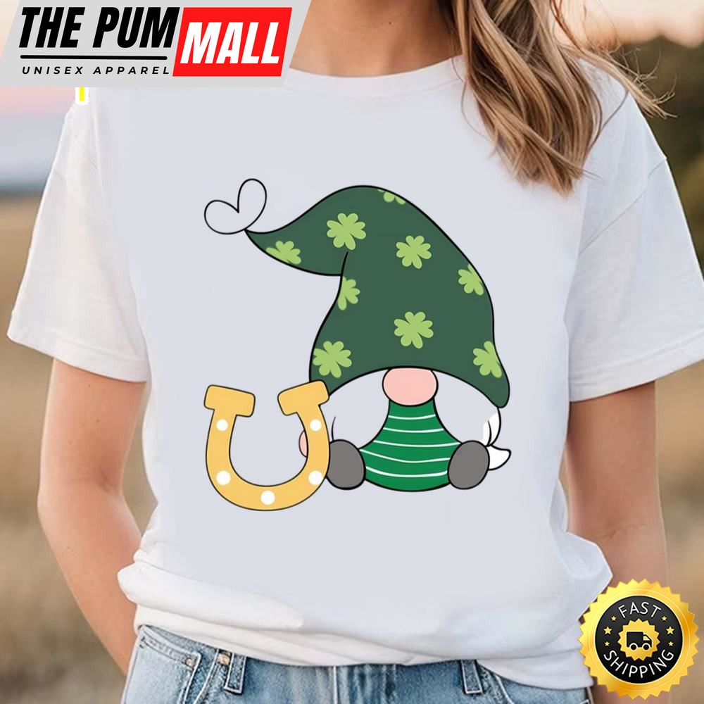 St Patricks Day Cute Gnomes T-Shirt