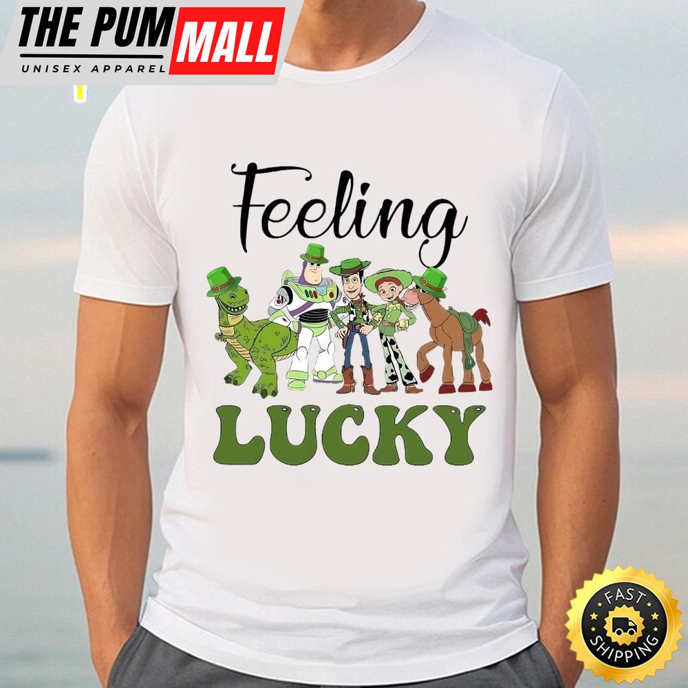 St Patricks Day Disney Toy Story Feeling Lucky Shirt