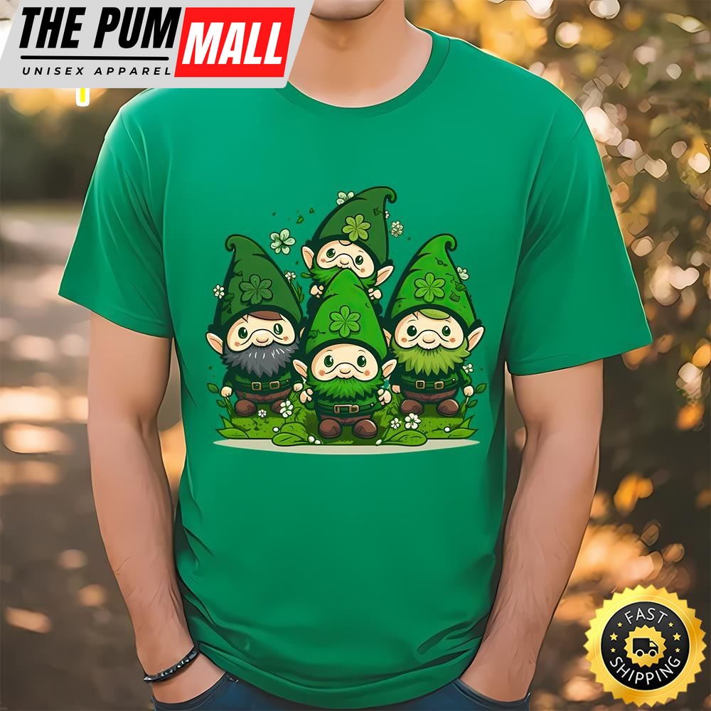 St Patricks Day Gnomes Shirt Cute Gnomes Shirt