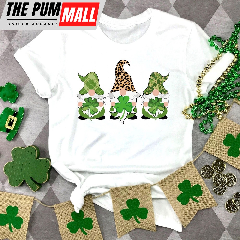 St. Patrick’s Day Gnomes Shirt,St. Patricks Day Shirt,Shamrock Lucky Tshirt,Lucky Gnomies Tee,Saint Patricks Day Shirt