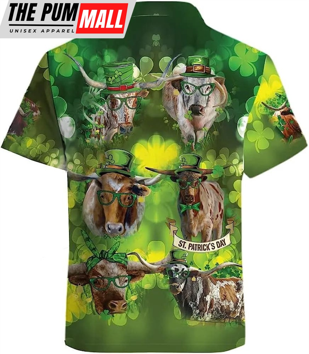 st-patricks-day-hawaiian-shirt-happy-patrick-cow-hawaiian-shirt-for-men-and-wom-f81nfty1 St Patricks Day Hawaiian Shirt, Happy Patrick Cow Hawaiian Shirt For Men And Women, Aloha Hawaiian Shirt Short Sleeve Hawaiian