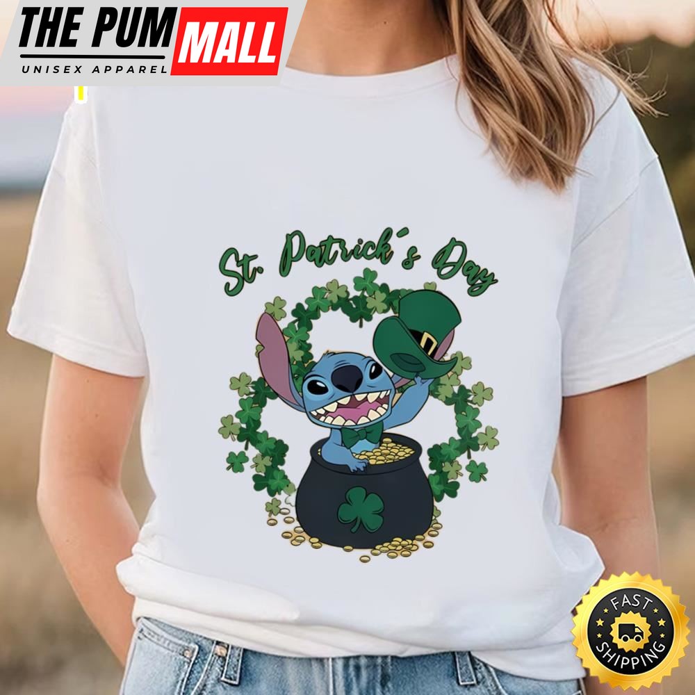 St Patricks Day Patricks Day Gift Stitch T-shirts
